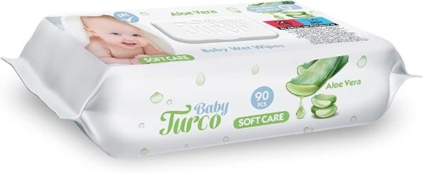 Baby Turco Softcare Aloe Vera Islak Bebek Havlusu 12x90 Yaprak