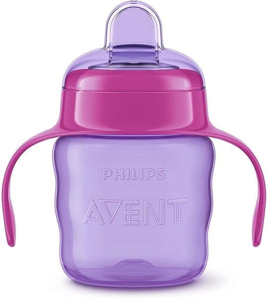 Philips Avent SCF551/03 Eğitici Damlatmaz Bardak - Kız, 6 ay+ 7oz/200ml