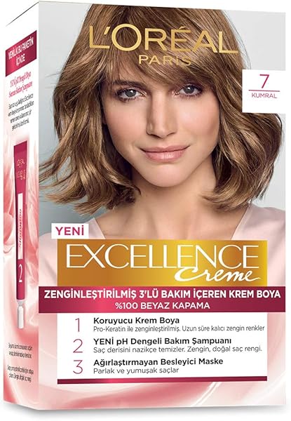 L'Oréal Paris Excellence Creme Saç Boyası - 7 Kumral