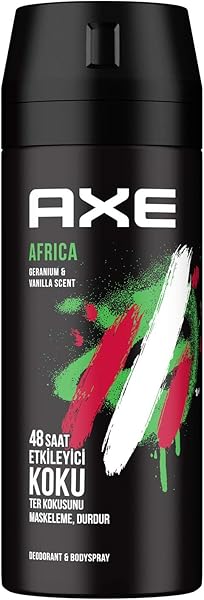 Axe Erkek Deodorant & Bodyspray Africa 48 Saat Etkileyici Koku (150 ml)