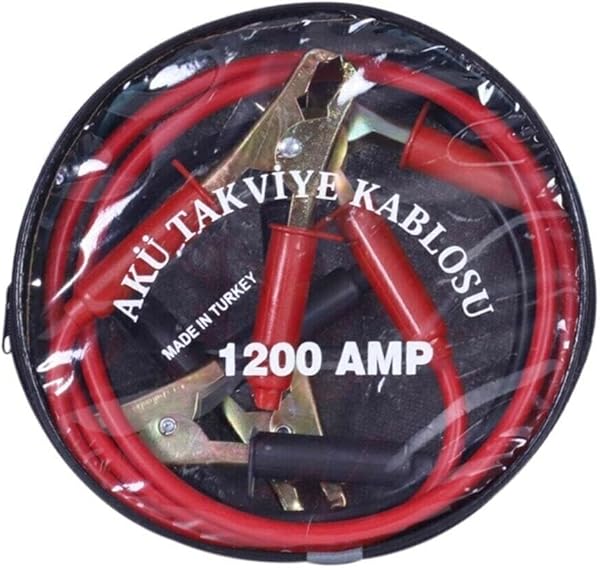 Çantalı Akü Takviye Kablosu 1200 Amper 2 Metre