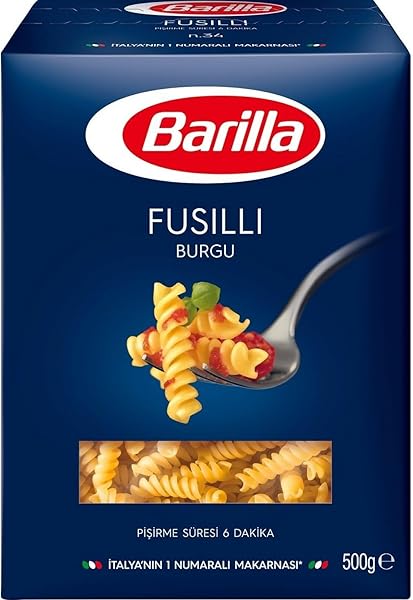 Barilla Fusilli Burgu Makarna 500 G