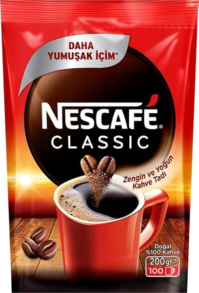 Nescafé Classic Çözünebilir Kahve Ekopaket, 200 g