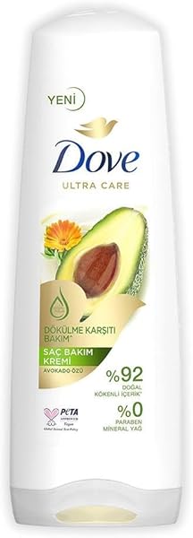 Dove Ultra Care Saç Bakım Kremi Dökülme Karşıtı Bakım Avokado Özü 350 ml