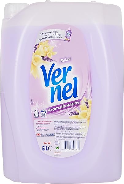 Vernel Çamaşır Yumuşatıcısı 5L (50 Yıkama) Aromatherapy Relax