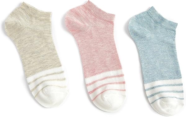Koton Çizgili 3'lü Patik Çorap Seti Çizgili 3'lü Patik Çorap Seti Kadın