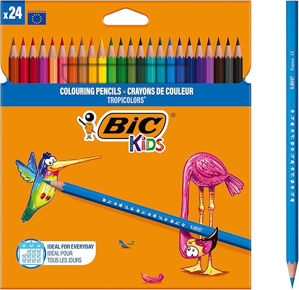 BIC Kids Tropicolors Kuru Boya Kalemi 24 Renk