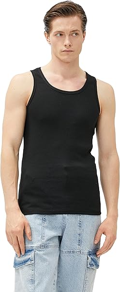 Basic Kolsuz Tişört Halter Yaka