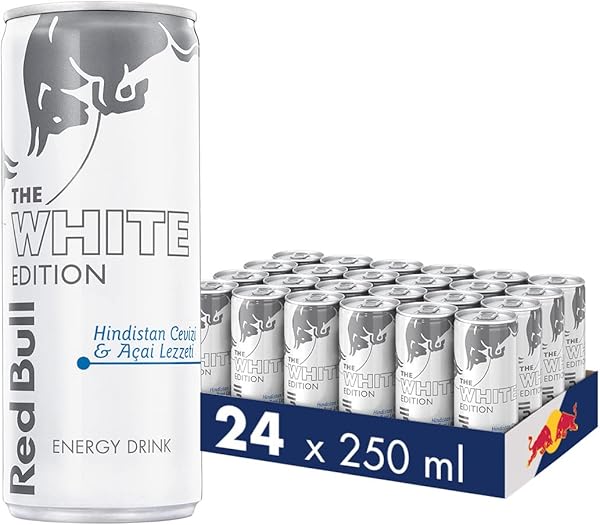 Red Bull Enerji İçeceği, Hindistan Cevizi ve Açai 250 ml (24'lü Paket, 250 ml x 24 Adet)