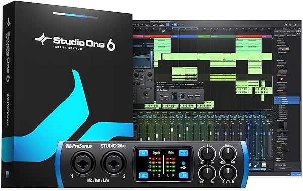 Presonus Studio 2|6c 2x4, 192 kHz, USB-C Ses Kartı