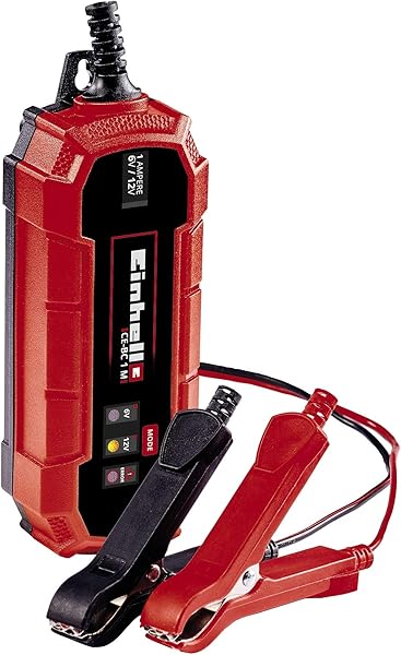 Einhell CE-BC 1 M, Akü Şarj Cihazı Kırmızı/Siyah