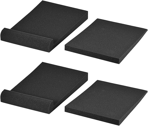 2 Paket Stüdyo parlör İzolasyonu Akustik Köpük Pedleri Maks. 9.6 '' * 7.7 '' Kullanım Alanı MAYIO