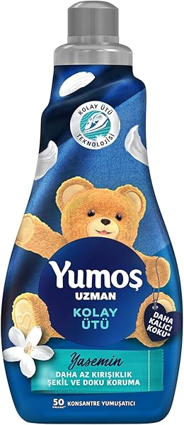 Yumoş Uzman Kırışıklık Karşıtı 50 Yıkama Konsantre Çamaşır Yumuşatıcısı (1 x 1200 ml)
