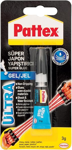 Pattex Ultra Gel Süper Japon Yapıştırıcısı, 3g