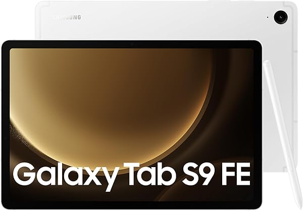 Samsung Galaxy Tab S9 FE Tablet Gümüş 6 GB RAM, 128 GB Depolama (Samsung Türkiye Garantili)