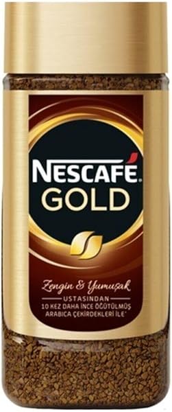 Nescafé Gold Çözünebilir Kahve, Kavanoz, 200 g