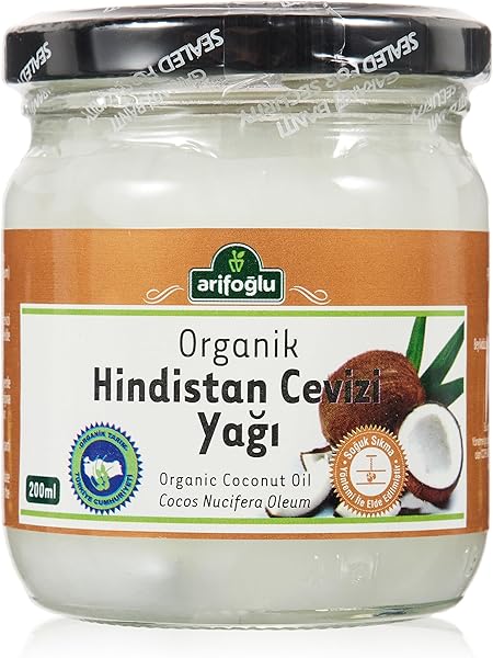 Arifoğlu Organik Hindistan Cevizi Yağı (200 ml)