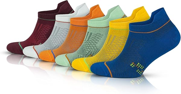 GoWith 3'lü-6'lı Bambu Renkli Spor Desenli Güçlendirilmiş Yıkamalı Kutulu Dikişsiz Koşu Yürüyüş Spor Performans Kısa Fit Pati