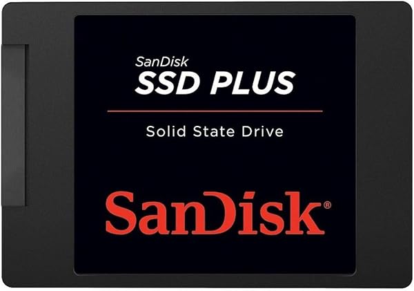 SanDisk 240GB SSD Plus Sabit, SATA-3, 2.5"/7mm, 530 MB/sn'e kadar - SDSSDA-240G-G26