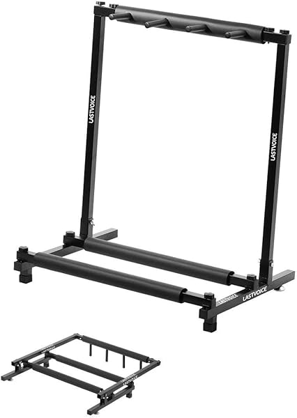 LASTVOİCE Gtr-03 Mağaza Tipi 3'lü (Üçlü) Gitar Standı Sehpası