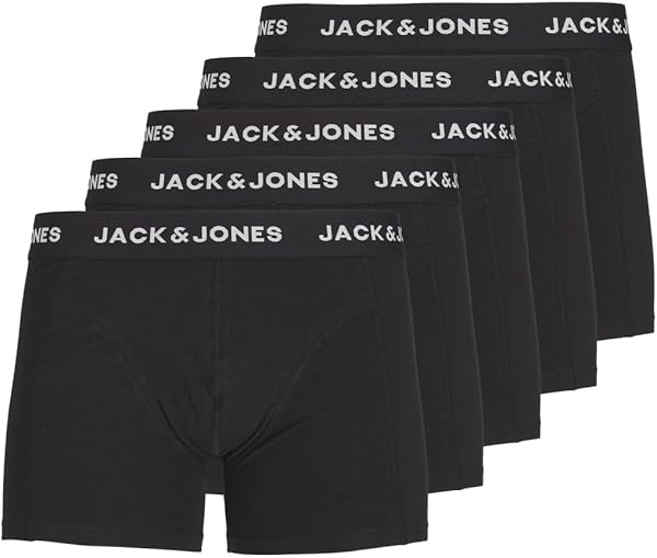 JACK & JONES JACHUEY TRUNKS 5 PACK BOX Plaj Giyimi Erkek
