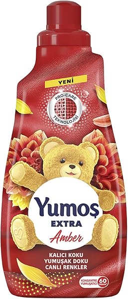 Yumoş Extra Konsantre Çamaşır Yumuşatıcısı Amber 1440 ml