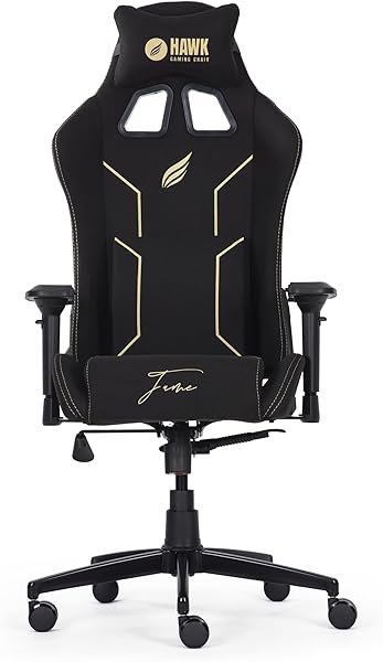 Hawk Gaming Chair Fame Gold Kumaş Oyuncu Koltuğu