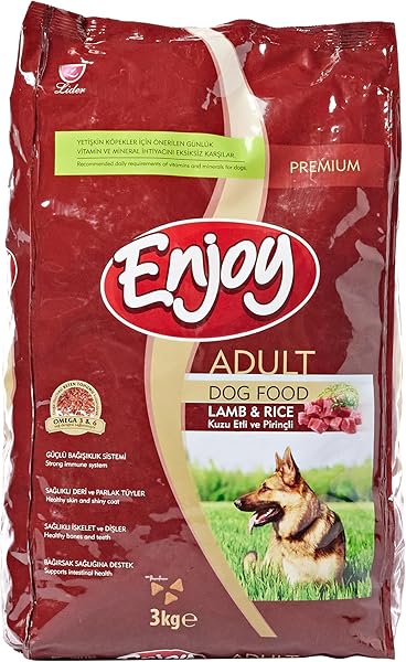 Enjoy 20/9 Yetişkin Köpek Maması, Kuzu&Pirinç, 3 Kg