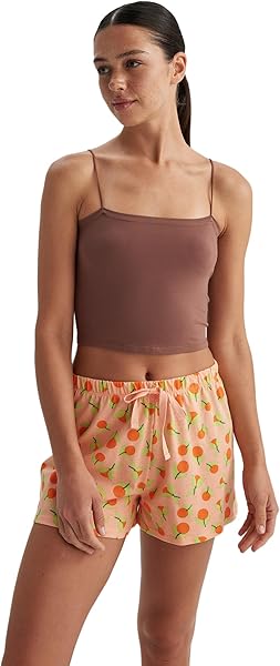 DeFacto Kadın Fall in Love Regular Fit Pamuklu Atlet