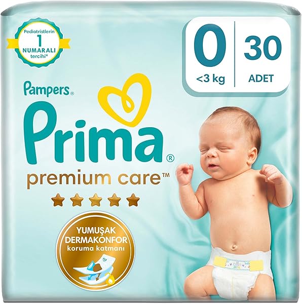 Prima Bebek Bezi Premium Care 0 Numara 30 Adet