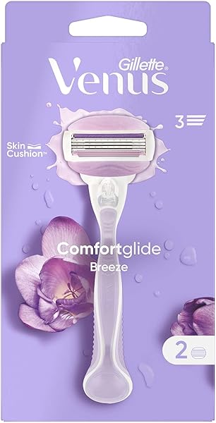 Gillette Venus Comfortglide Breeze Kadın Tıraş Makinesi + Yedek Tıraş Bıçağı 2'li