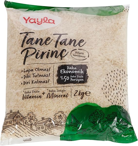 Yayla Tane Tane Pirinç 2 kg