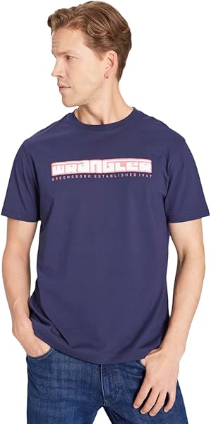 Wrangler Bisiklet Yaka T-shirt W241199 T-shirt Erkek