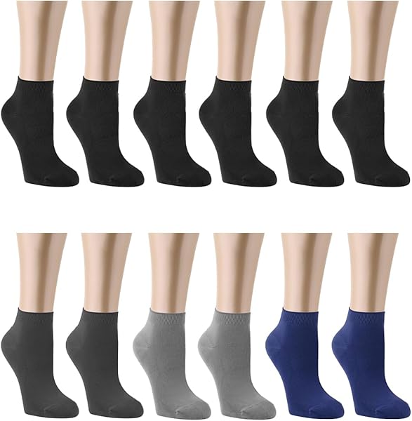 Ozzy Socks 12 Çift Bambu Erkek Dikişsiz Patik Çorap Seti - Dayanıklı Yapısı ve Doğal Konfor Koyu Renk Seçenekleriyle