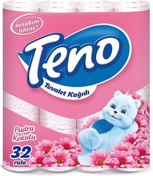 Teno Pudra Kokulu Tuvalet Kağıdı 32 Adet
