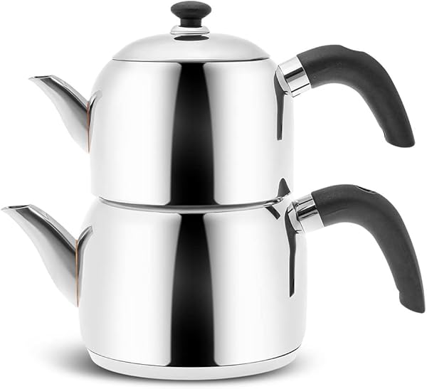 Karaca Edge Mini İndüksiyon Tabanlı Çaydanlık Takımı Siyah