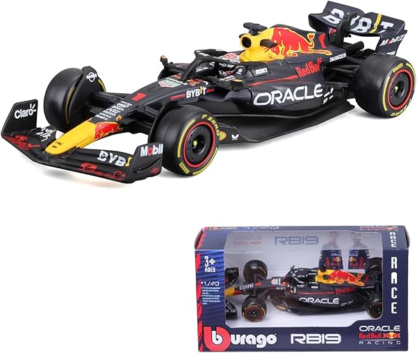 BBURAGO 1/43-38082-1 - Red Bull RB19 - Season Car 2023 (M. İstifleme)