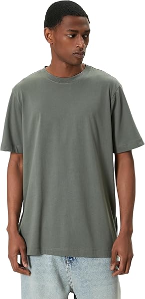 Koton Bisiklet Yaka Kısa Kollu Basic Tişört Tişört Erkek