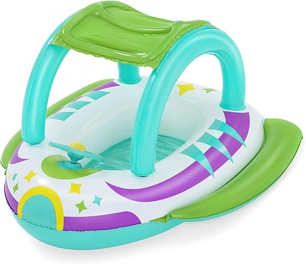 Bestway 1.07m x 1.12m Space Splash Bebek Teknesi