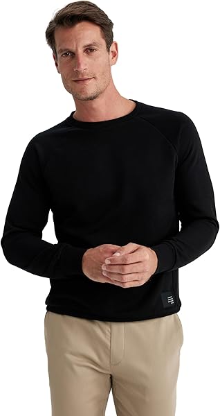 DeFacto Erkek Regular Fit Sweatshirt
