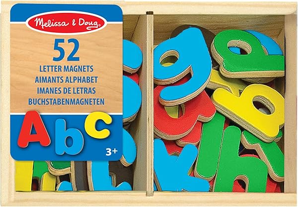 Melissa & Doug 10448 Ahşap Mıknatıslı Harfler