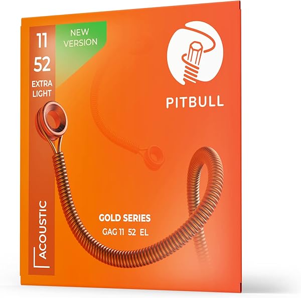 Pitbull Gold Akustik Gitar Teli GAG EL 11-52 Extra Light