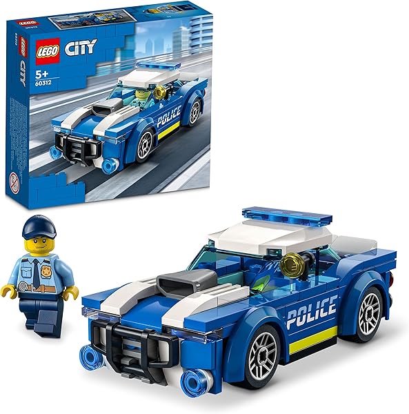 LEGO® City Polis Arabası 60312-5 Yaş ve Üzeri Çocuklar için Tasarlanmış Oyuncak Yapım Seti (94 Parça)