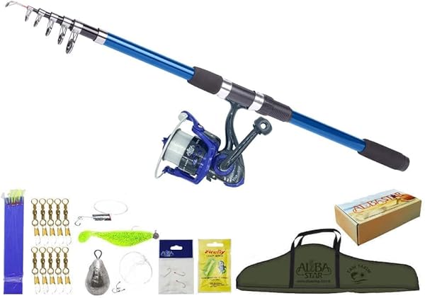 Alba Star Tam Takım Hobi Kıyı Olta Seti - 300cm Kamışla - TTS004