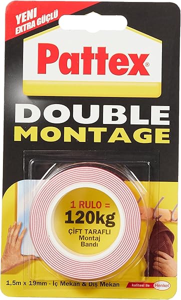 Pattex Double Montaj Bandı, 120kg