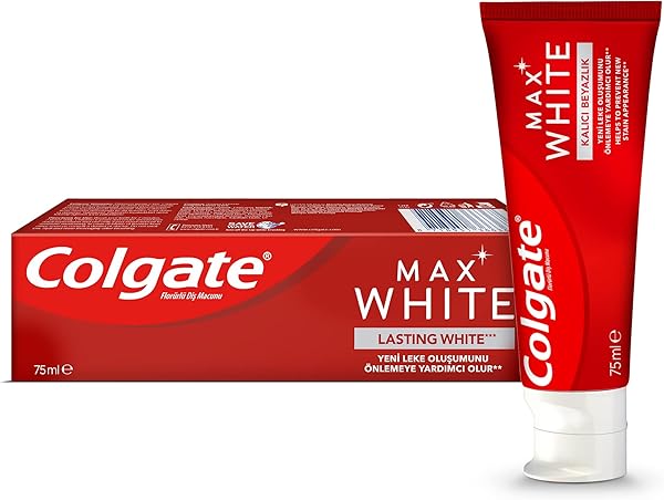 Colgate Max White Kalıcı Beyazlık Diş Macunu 75 ml (1 x 75 ml)