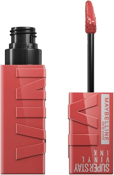 Maybelline New York Super Stay Vinyl Ink Uzun Süre Kalıcı Likit Parlak Ruj 15 Peachy