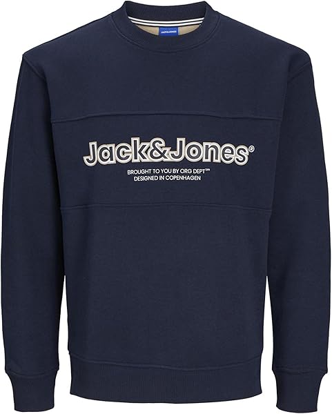JACK & JONES JORLAKEWOOD SWEAT CREW NECK Sweatshirt Erkek