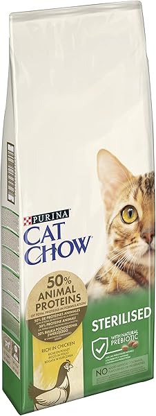 Purina Cat Chow Kısırlaştırılmış Tavuklu Yetişkin Kedi Maması 15 KgCNDST15CCS
