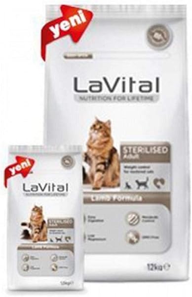 Lavital Kuzulu Kısır Kedi Maması 1,5kg